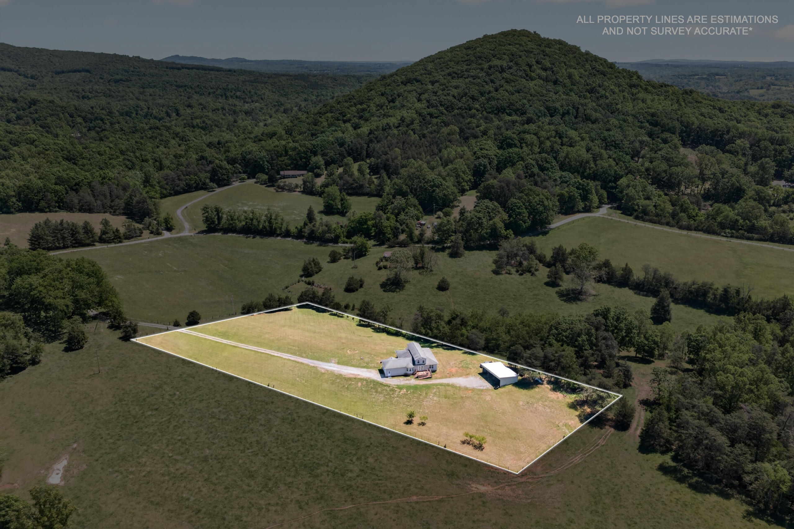 1633 Pilot Mountain Road Moneta, VA 24121 - Photo 9 of 103 Aerial (Rear)