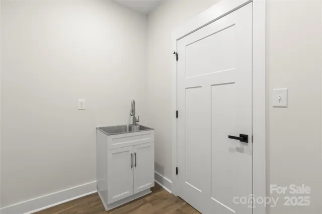 a bathroom with a sink