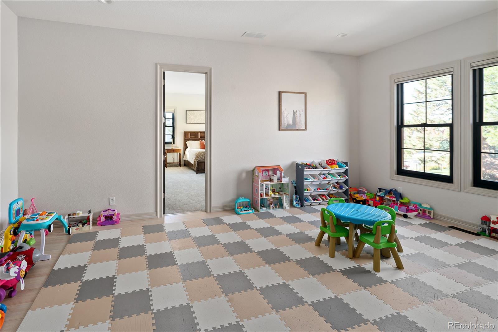 20132 East Shady Ridge Road Parker, CO 80134 - Photo 27 of 50 a bedroom with furniture and a window