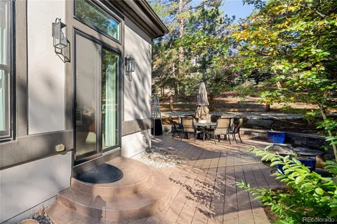 a view of outdoor space and patio