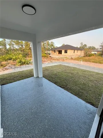 a view of an ocean from a balcony