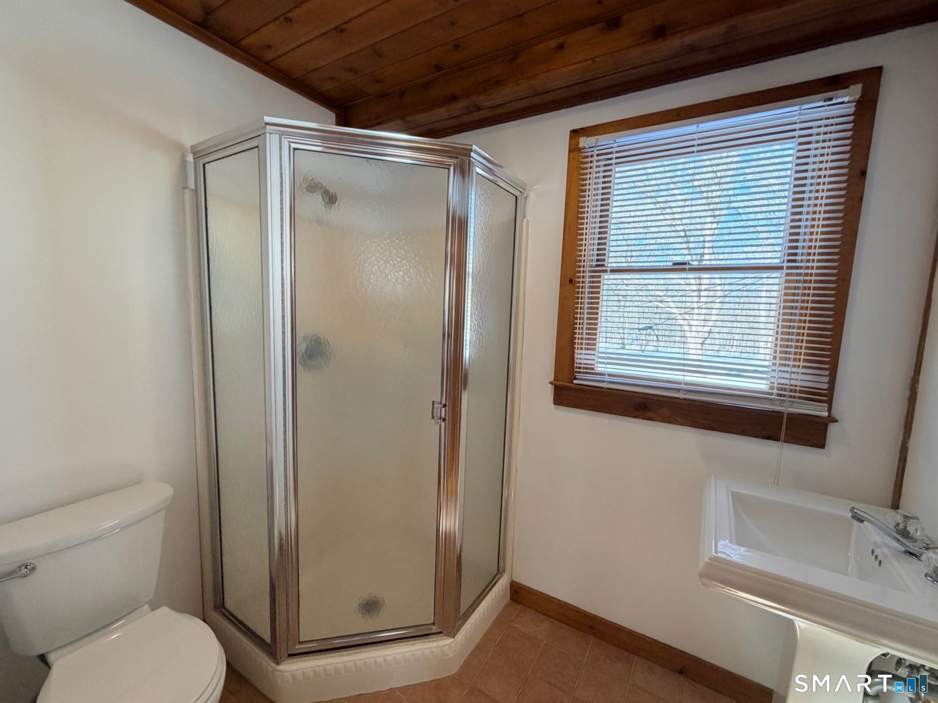 249 Woodbury Road Washington, CT 06793 - Photo 15 of 23 a bathroom with a shower and toilet
