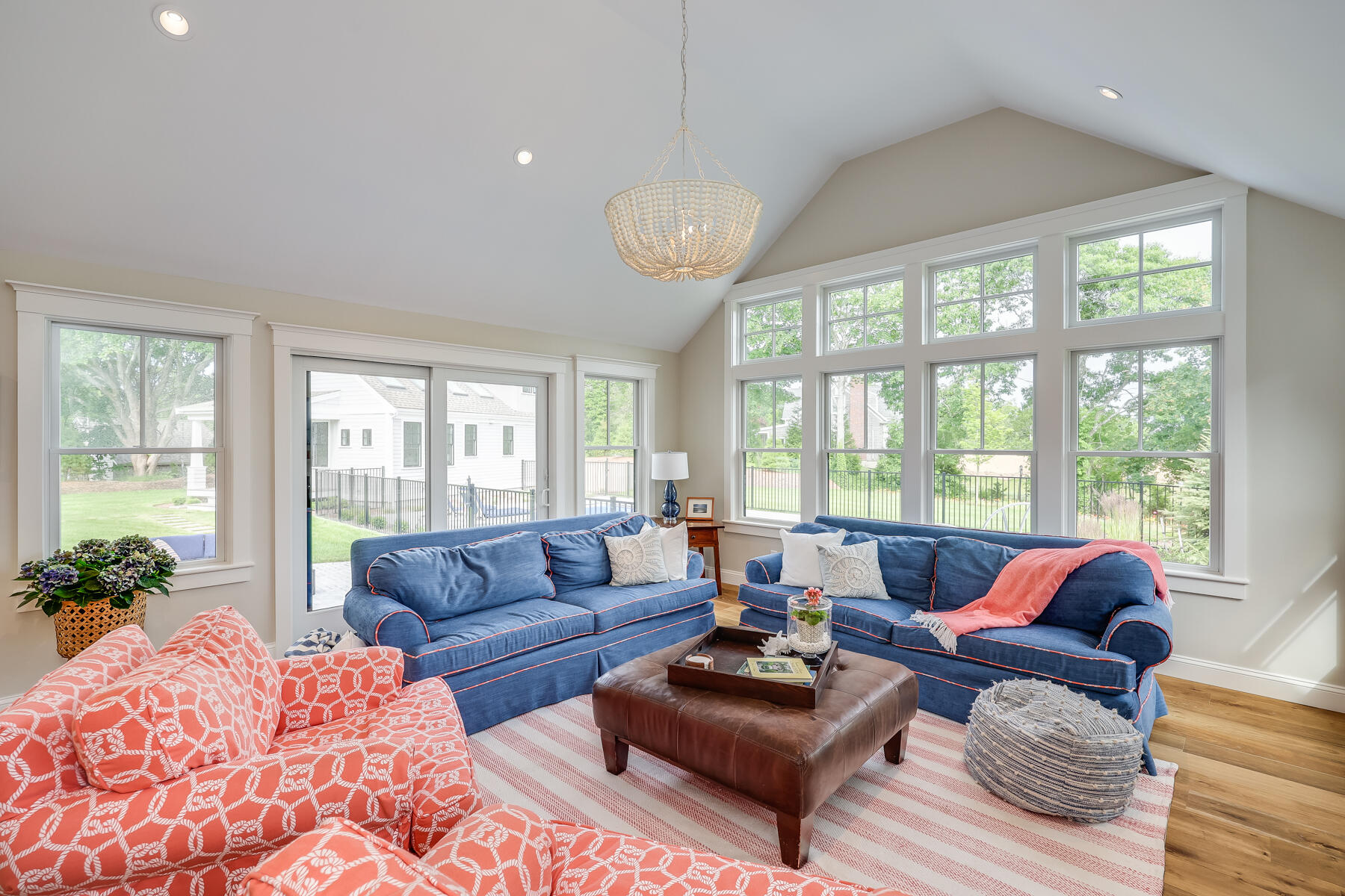 264 Tonset Road Orleans, MA 02653 - Photo 40 of 92 a living room with furniture and a large window