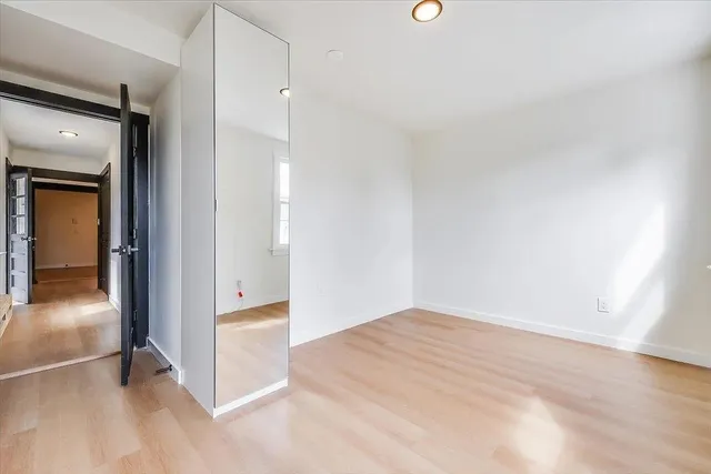 wooden floor in an empty room