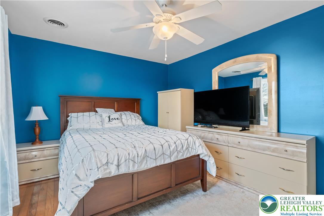 2702 Northampton Street Bethlehem, PA 18020 - Photo 34 of 51 a bedroom with a bed and a flat screen tv