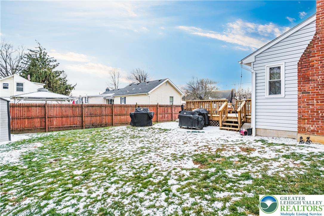 2702 Northampton Street Bethlehem, PA 18020 - Photo 47 of 51 a view of a backyard with wooden fence