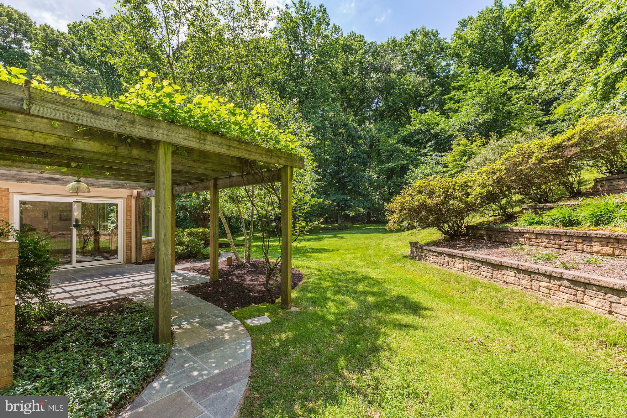 8813 Belmart Road Potomac, MD 20854 - Photo 19 of 23 Patio and Pergola