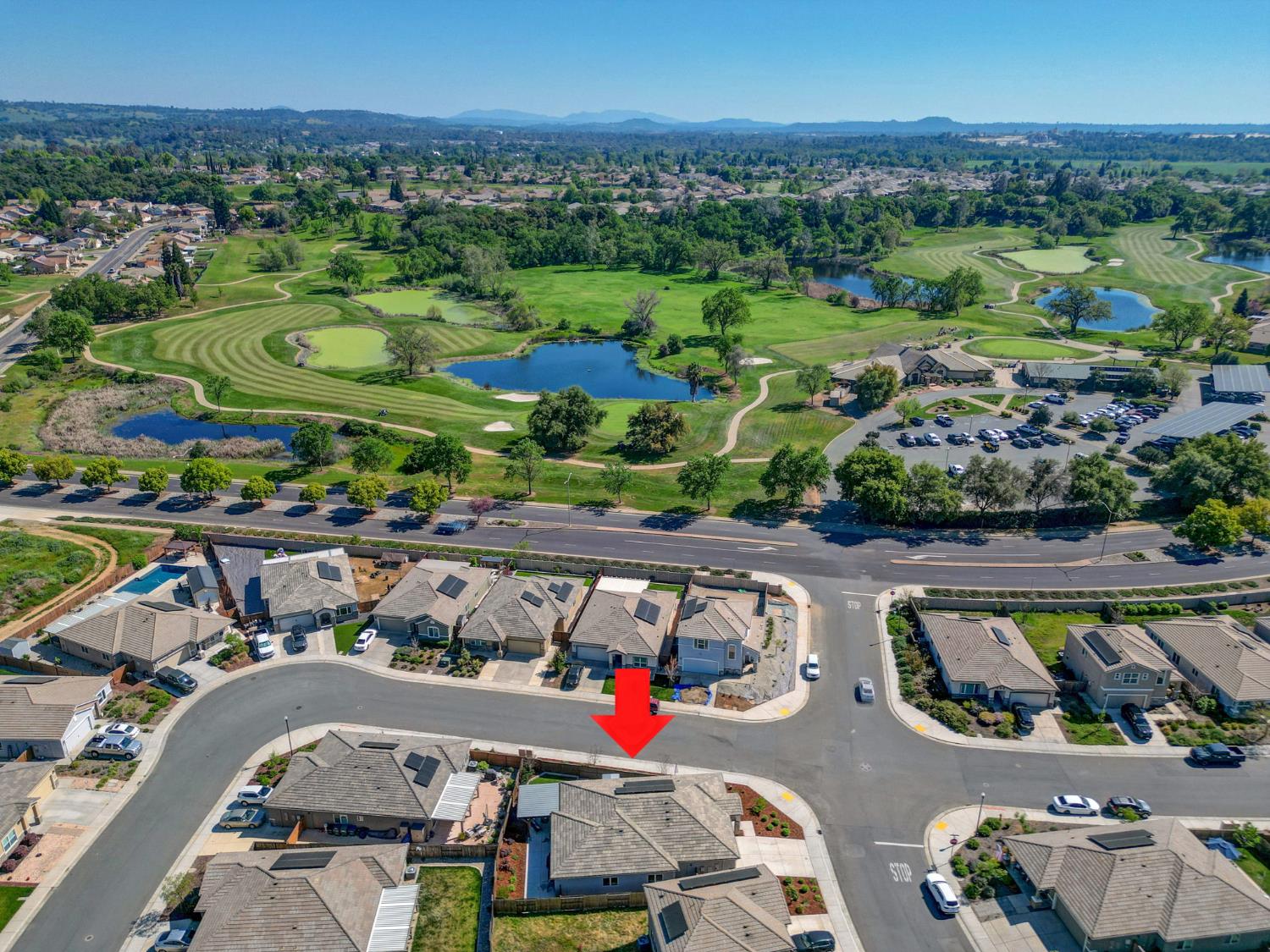 1500 Lahonton Way Ione, CA 95640 - Photo 32 of 52 an aerial view of a swimming pool and outdoor seating