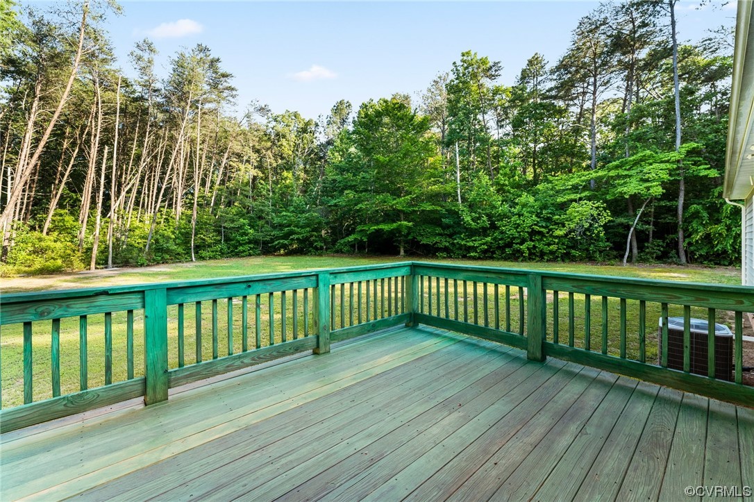 668 East Chinquapin Road King William, VA 23086 - Photo 6 of 21 a view of a wooden roof deck