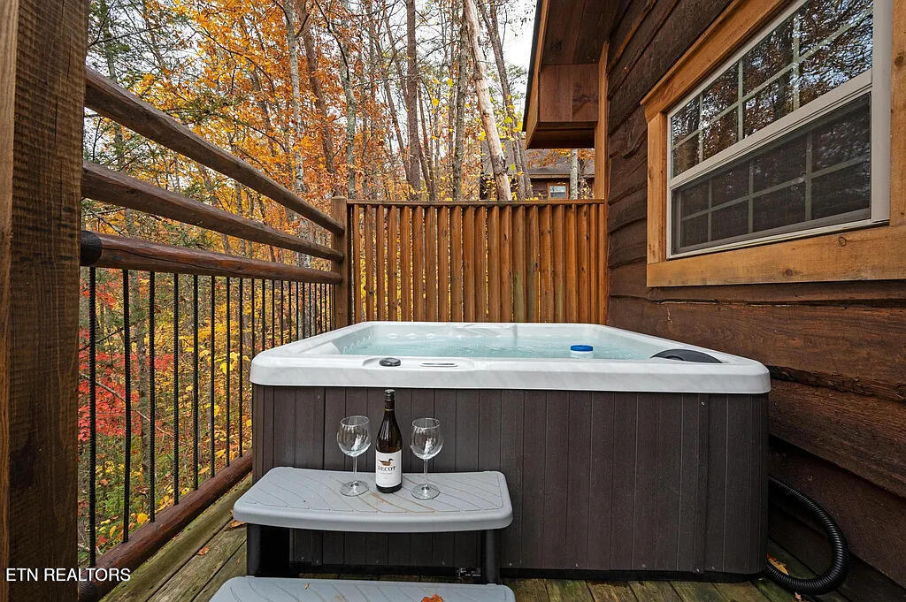 1930 Kinfolks Ridge Way Pigeon Forge, TN 37876 - Photo 21 of 24 Hot Tub