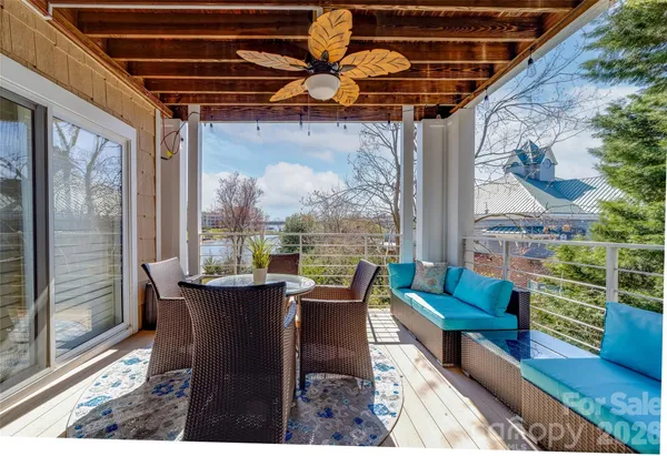 a view of a outdoor seating area