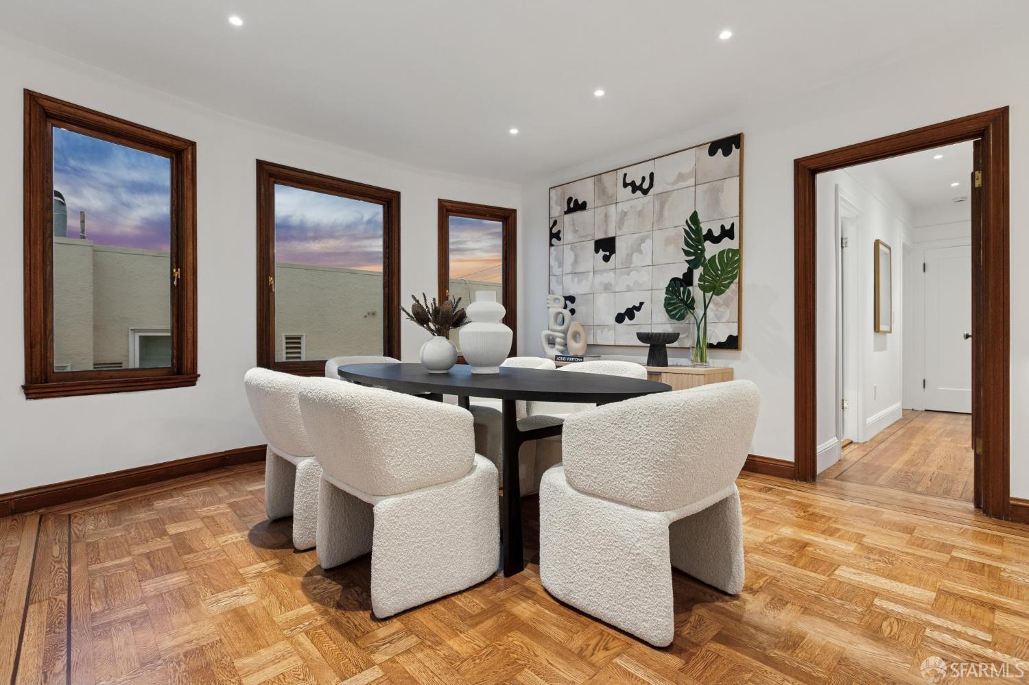71 Manor Drive San Francisco, CA 94127 - Photo 22 of 51 a living room with couches and painting on the wall with wooden floor
