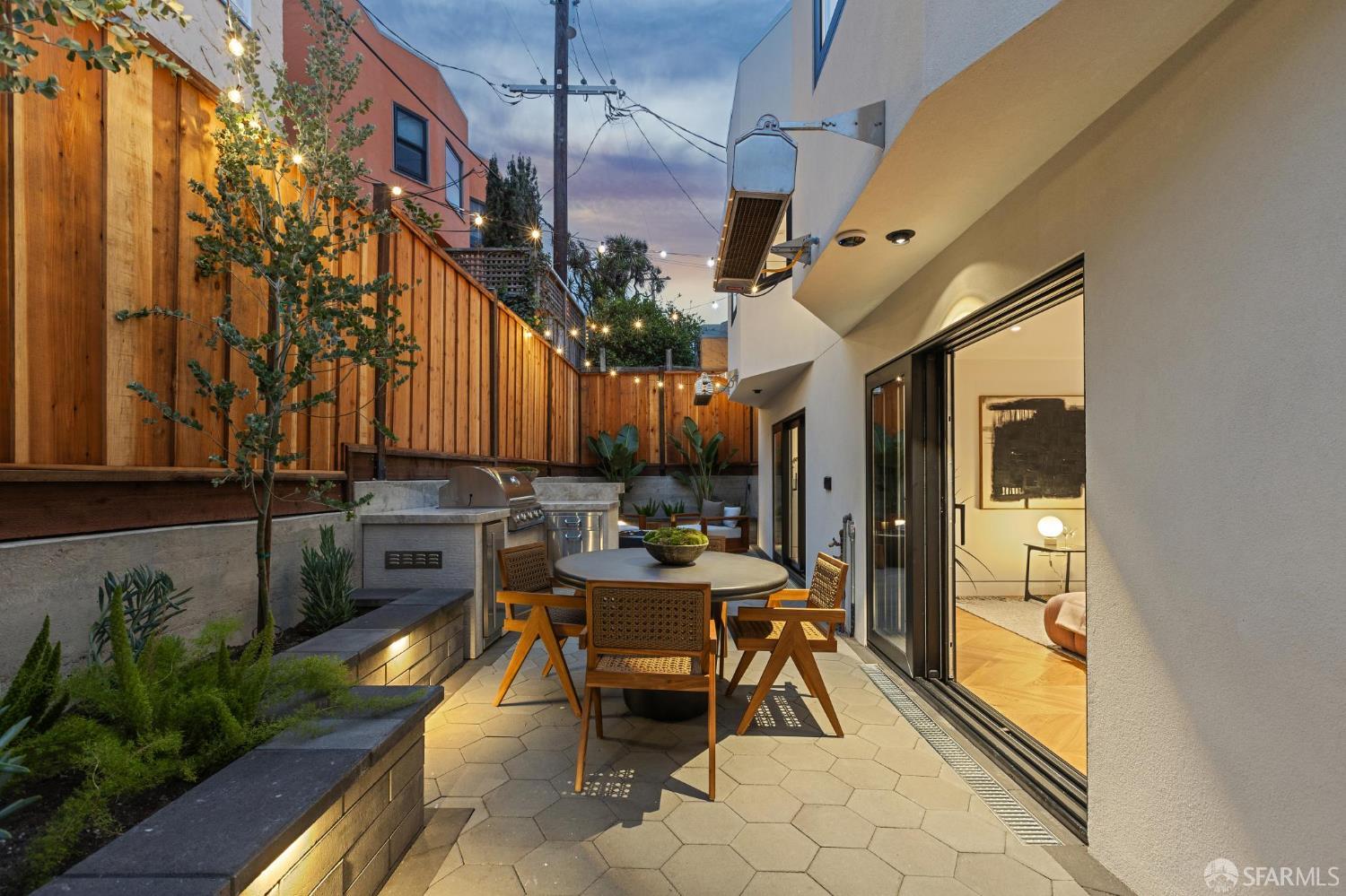 71 Manor Drive San Francisco, CA 94127 - Photo 48 of 51 a view of a patio with a dining table and chairs