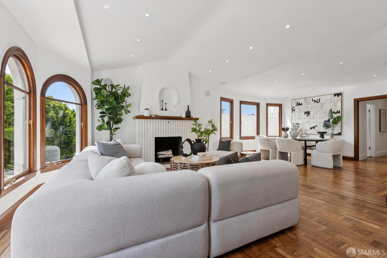 71 Manor Drive San Francisco, CA 94127 - Photo 5 of 51 a living room with furniture fireplace and a large window