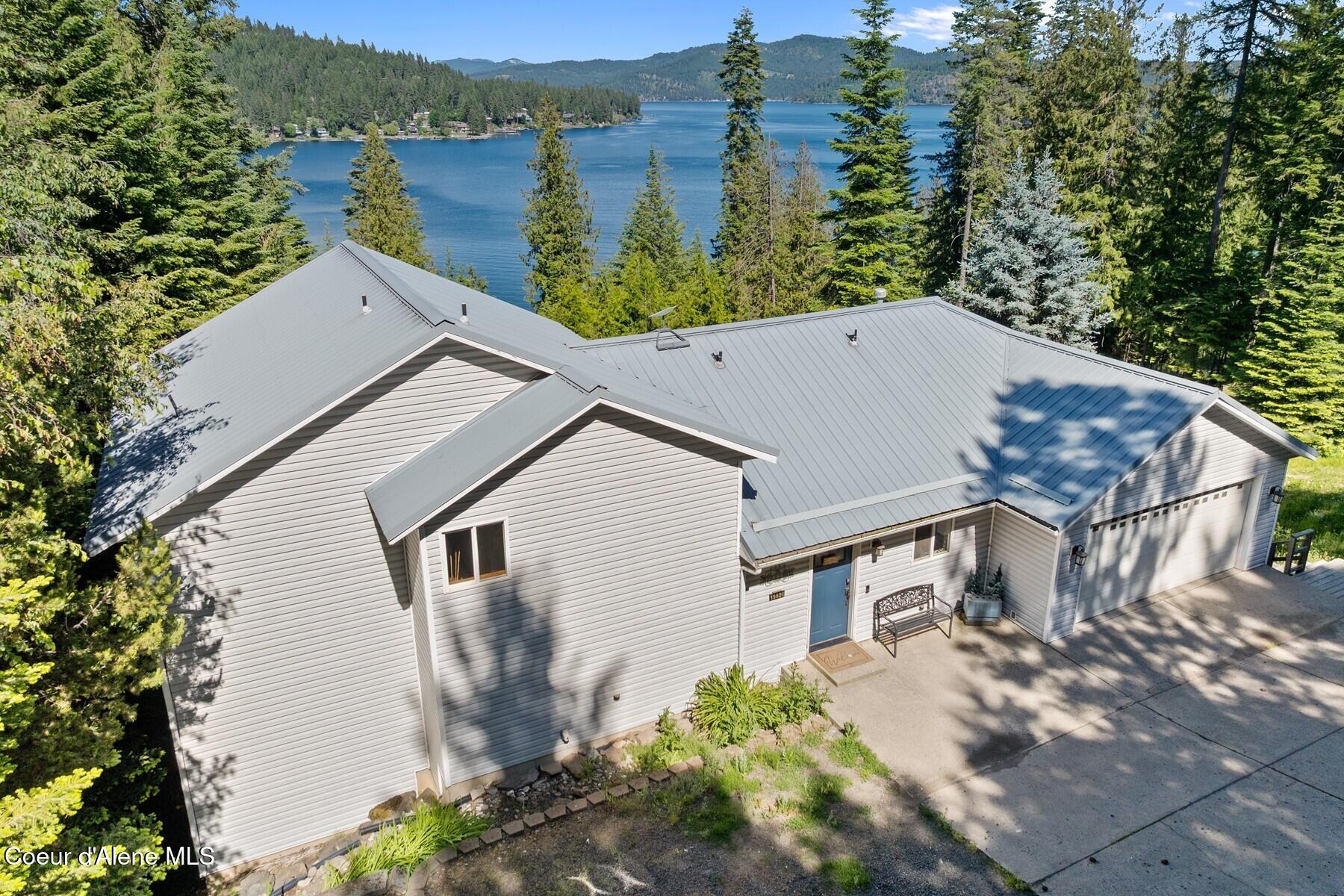 19820 South Alcan Road Coeur D'Alene, ID 83814 - Photo 54 of 81 Aerial Home Lake