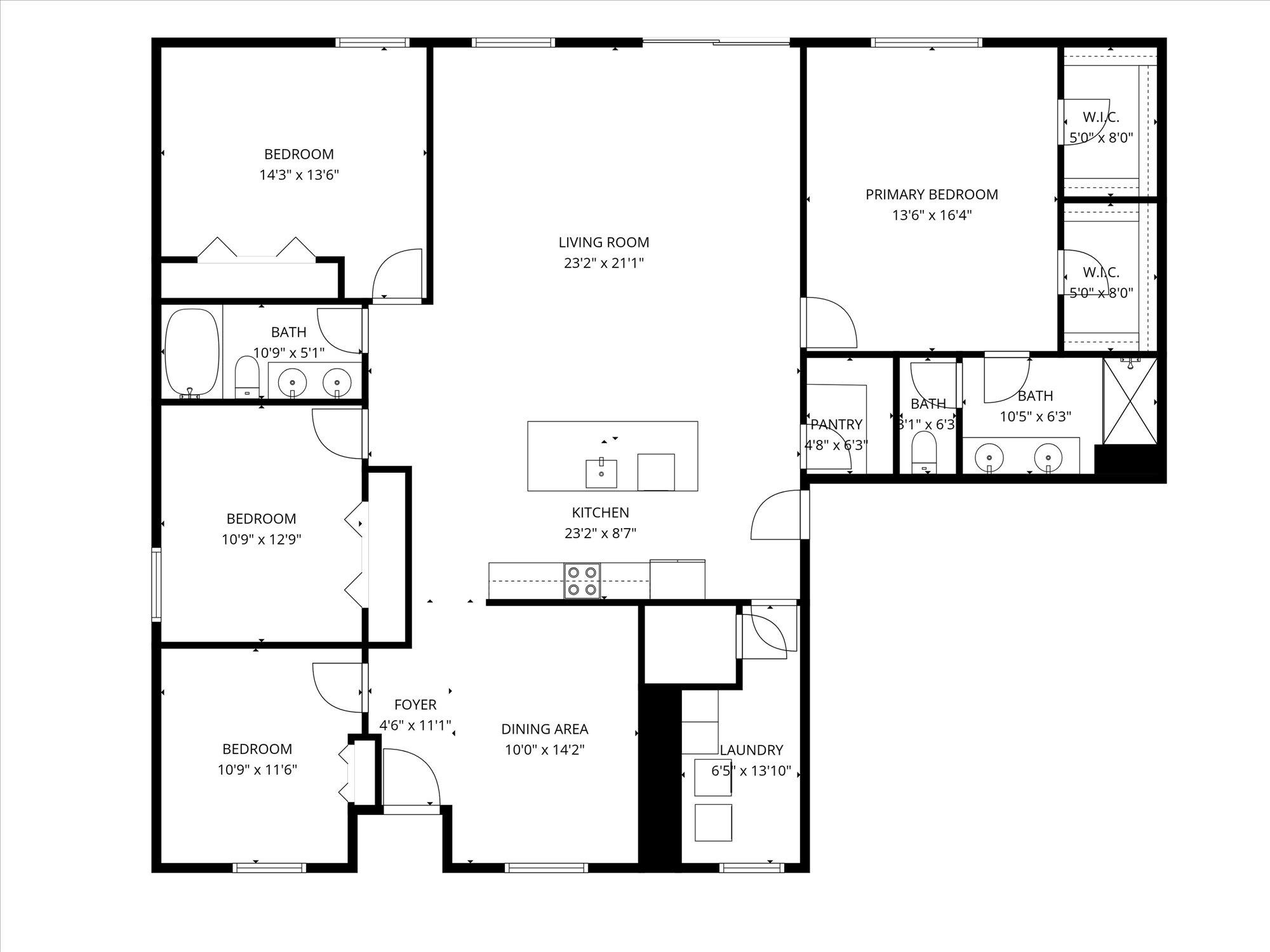 1 Frenora Lane Palm Coast, FL 32137 - Photo 43 of 43 View of home floor plan