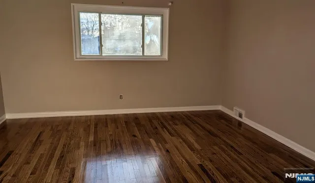 a view of wooden floor in a room