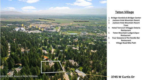 $11,950,000 | 3745 West Curtiss Drive, Teton Village, WY 83025