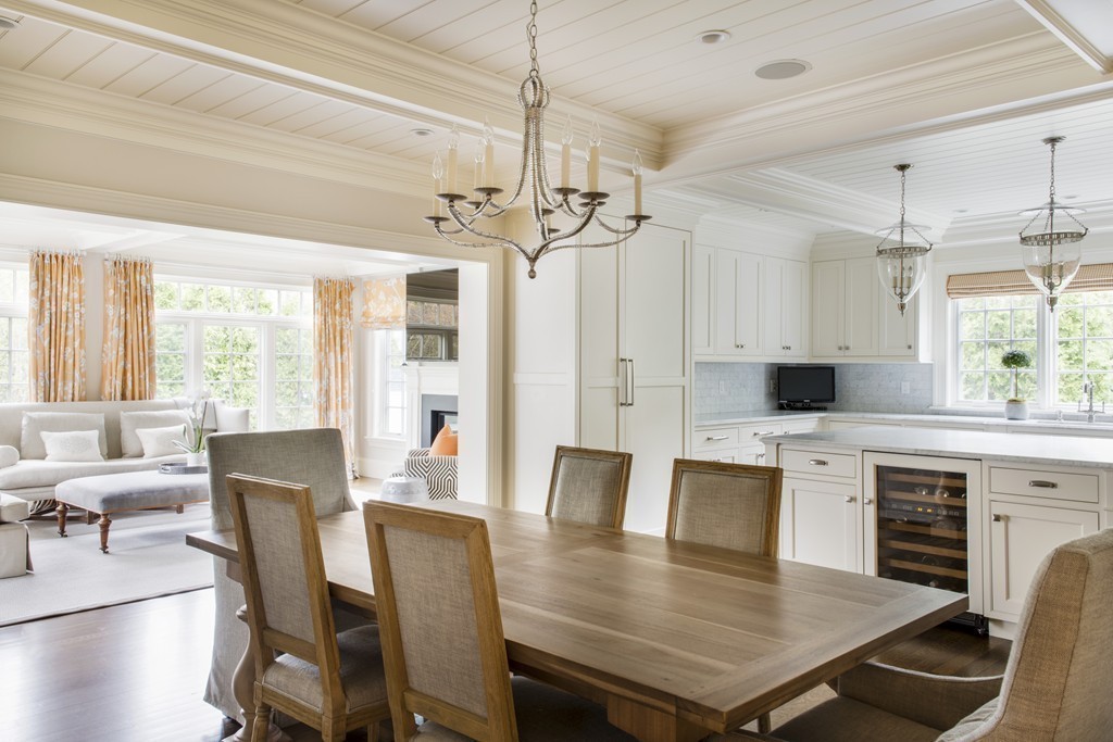 183 Lowell Road Wellesley, MA 02481 - Photo 13 of 27 a view of a dining room with furniture window and wooden floor