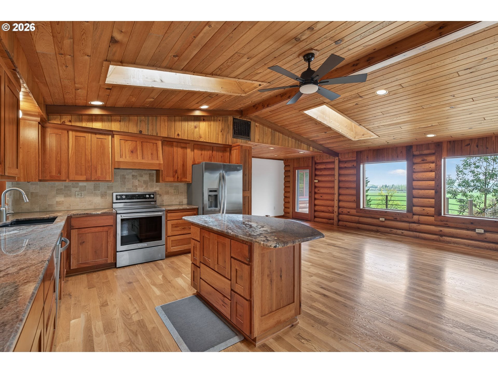 15090 Southeast Woodland Heights Road Amity, OR 97101 - Photo 16 of 48 Kitchen/Living Room