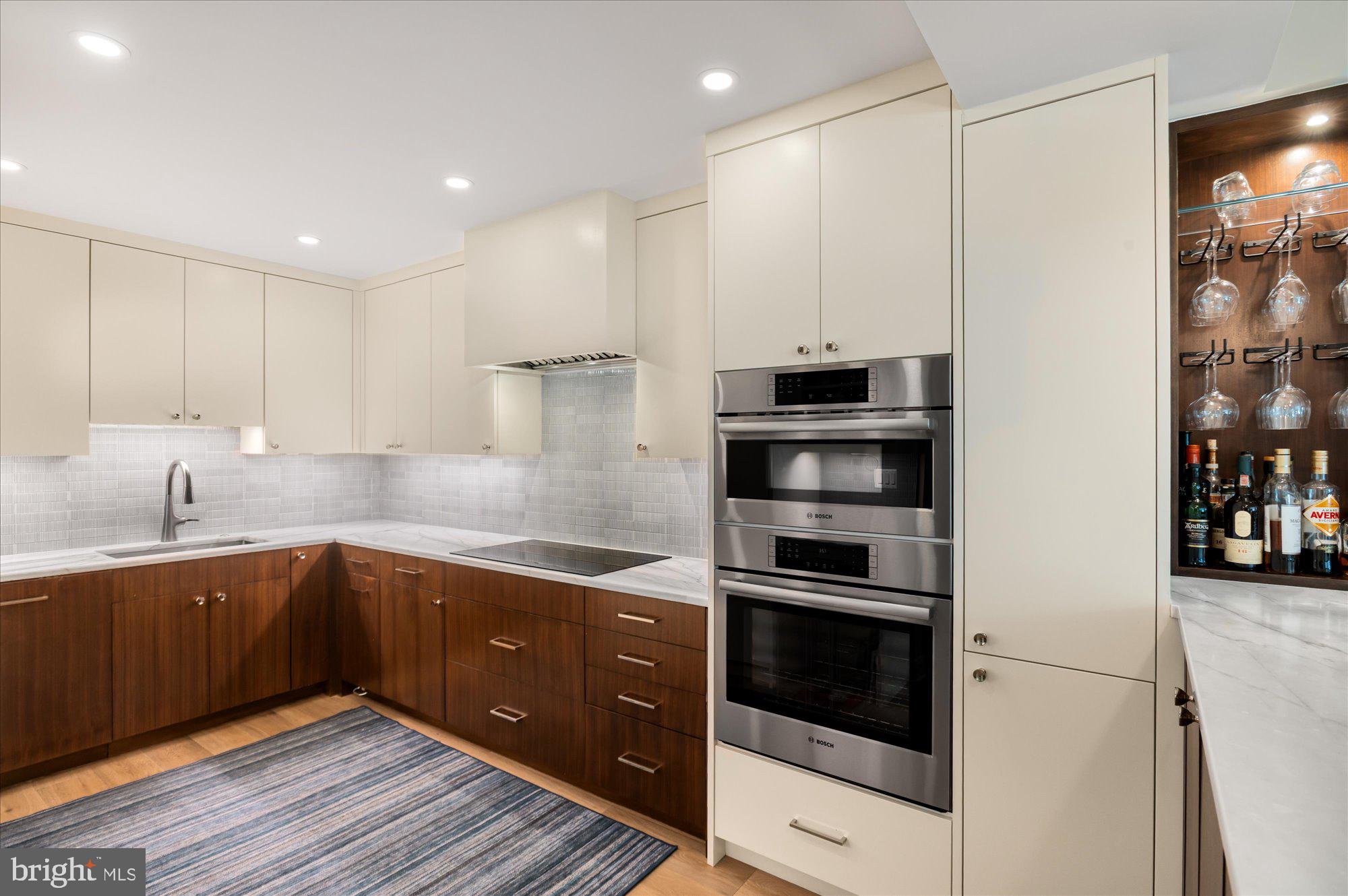 1045 31st Street Northwest, Unit 104 Washington, DC 20007 - Photo 18 of 47 Bosch oven & microwave