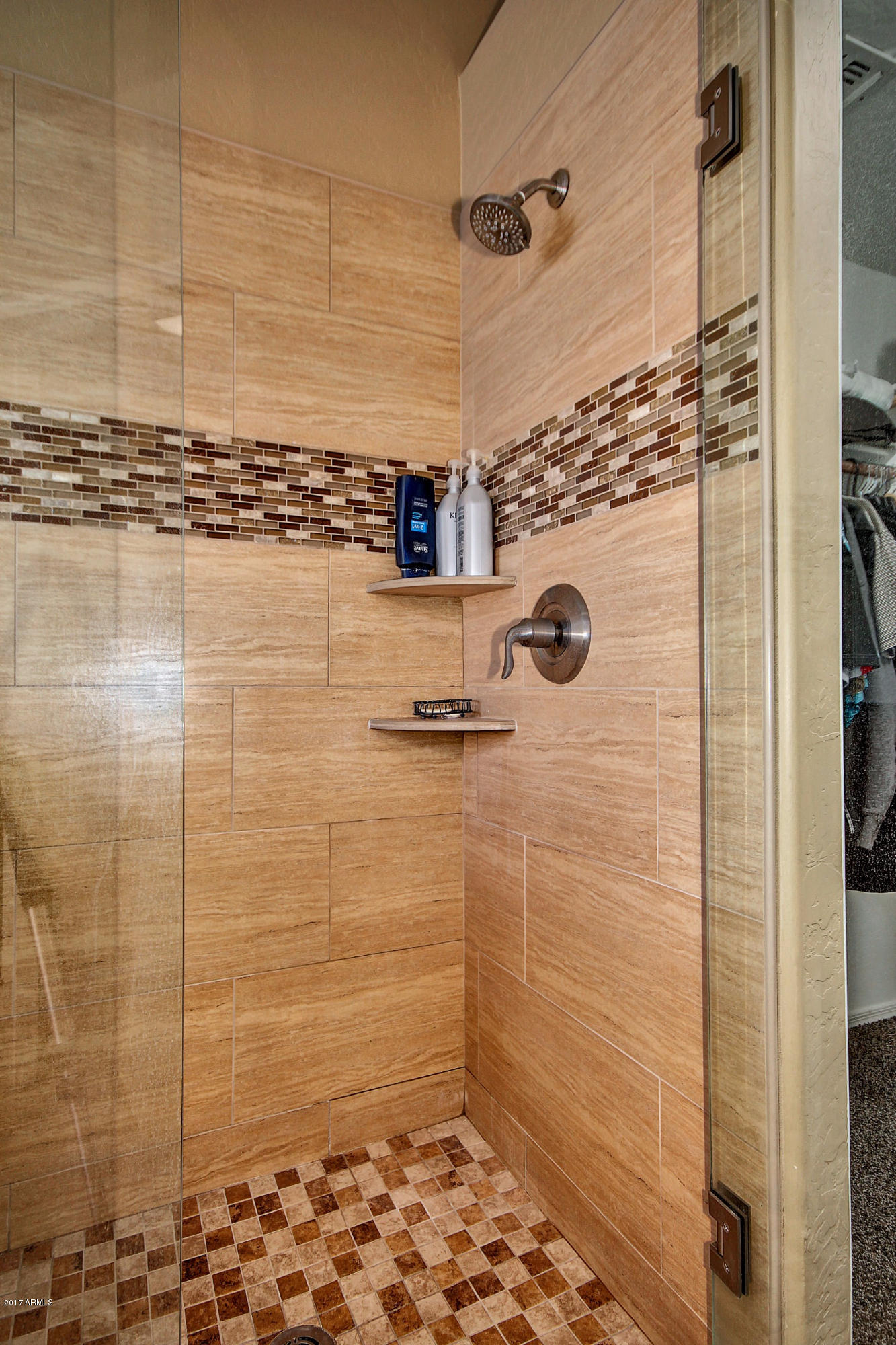 17743 East Brooks Farm Road Gilbert, AZ 85298 - Photo 25 of 69 MAIN HOUSE MASTER SHOWER