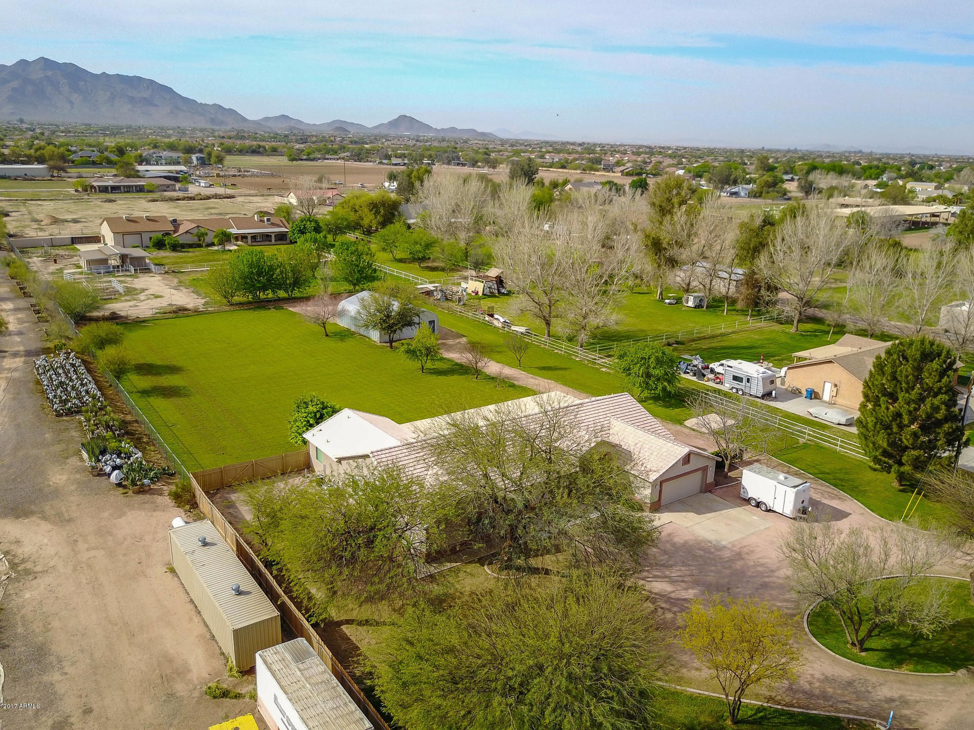 17743 East Brooks Farm Road Gilbert, AZ 85298 - Photo 47 of 69 AERIAL PROP VIEW