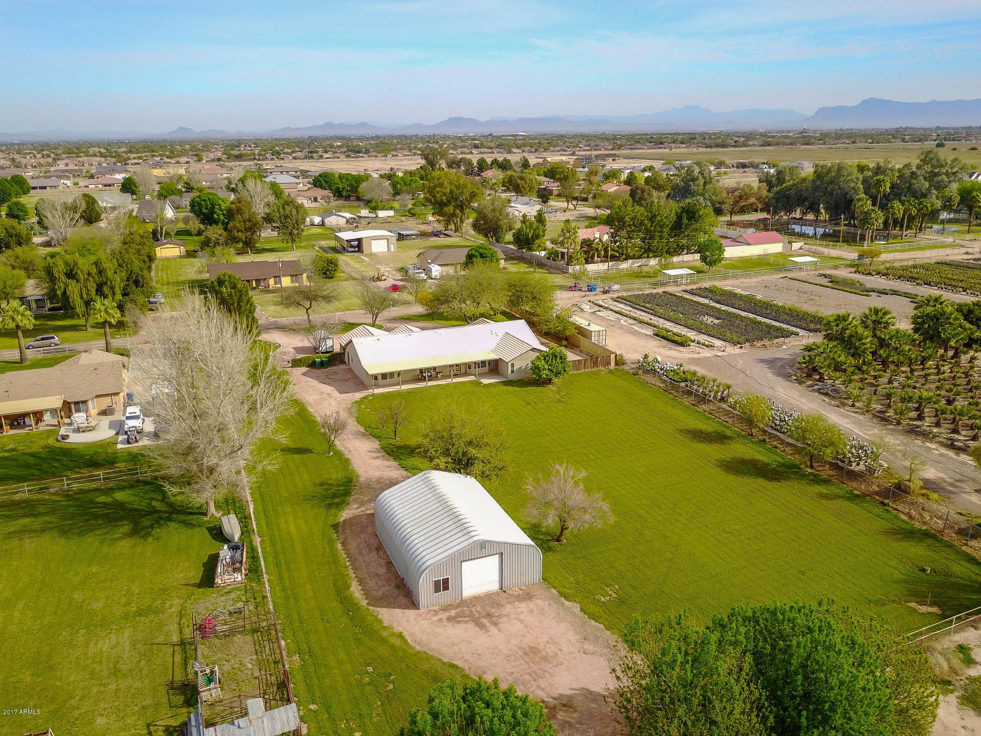 17743 East Brooks Farm Road Gilbert, AZ 85298 - Photo 51 of 69 AERIAL PROP VIEW