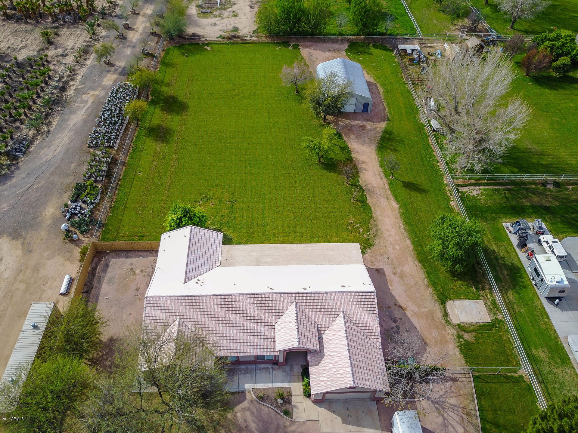 17743 East Brooks Farm Road Gilbert, AZ 85298 - Photo 69 of 69 AERIAL PROP VIEW