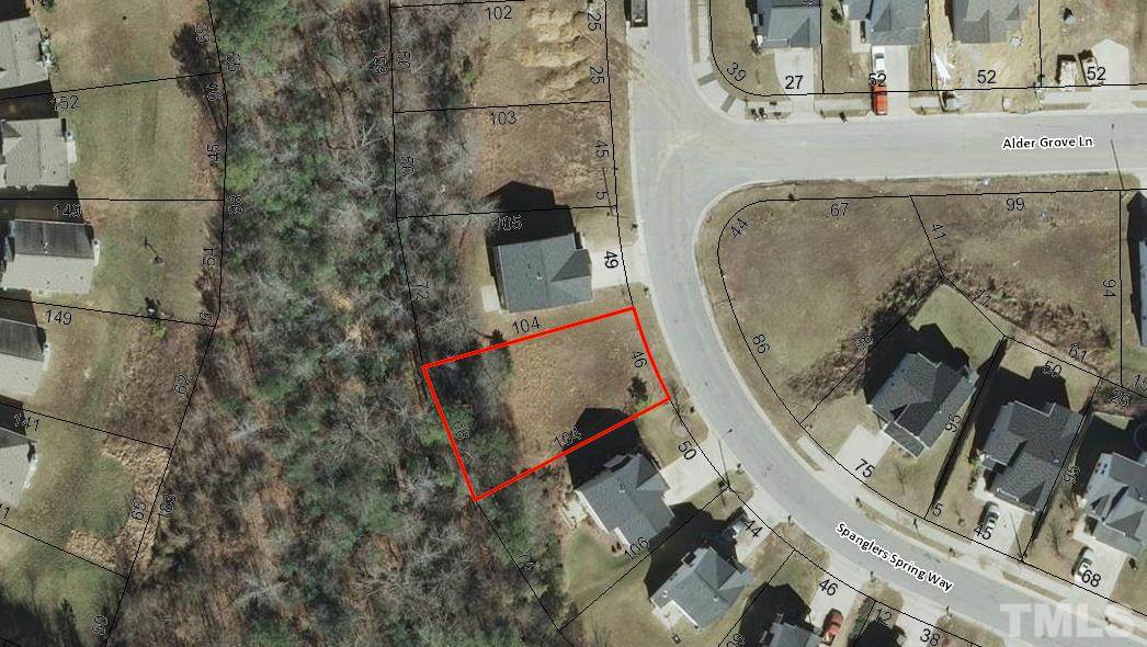 6835 Spanglers Spring Way Raleigh, NC 27610 - Photo 4 of 10 an aerial view of a house