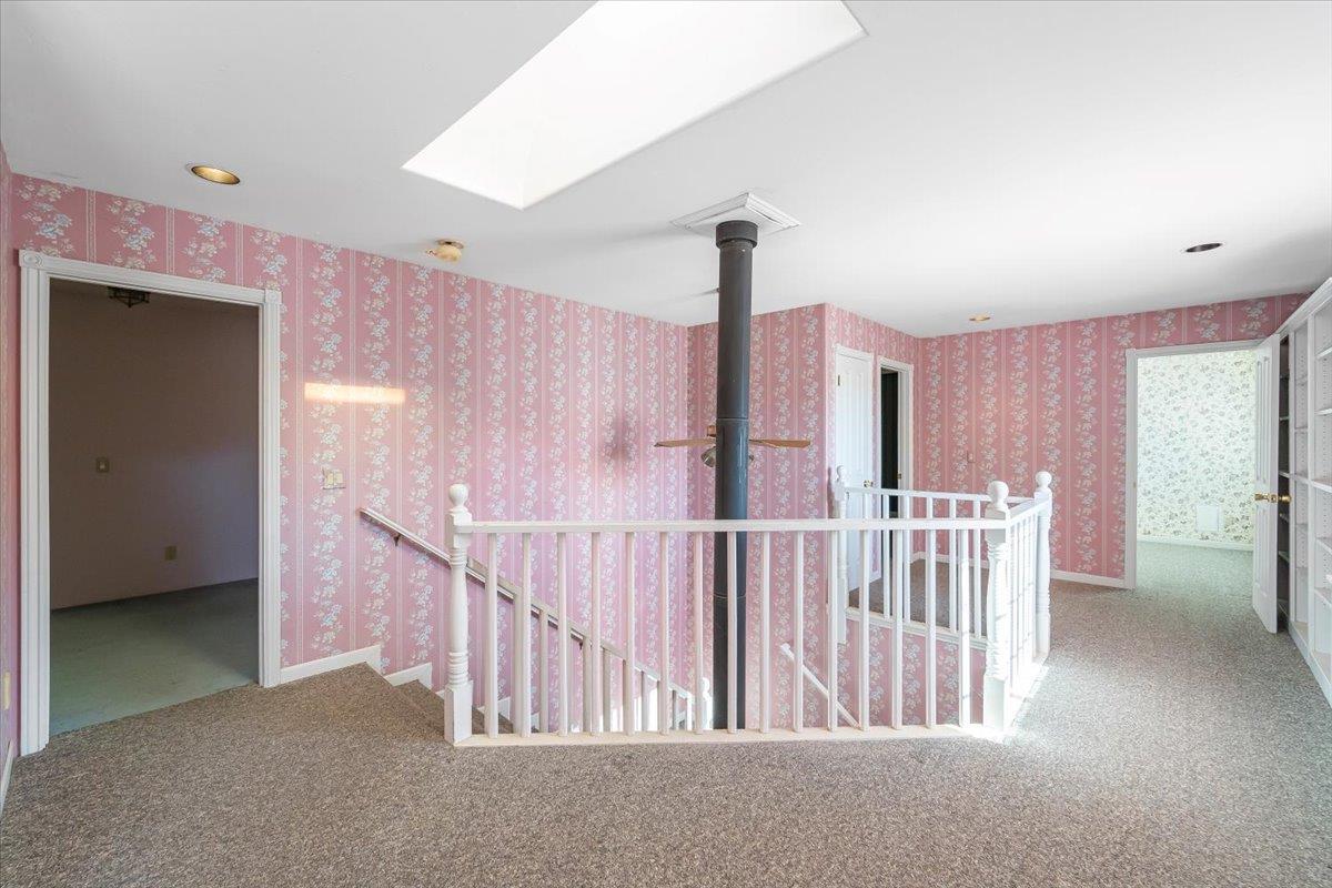 40101 Tassajara Road Carmel Valley, CA 93924 - Photo 47 of 91 a view of hallway with stairs