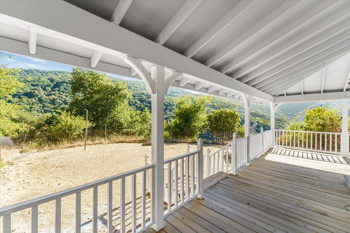 40101 Tassajara Road Carmel Valley, CA 93924 - Photo 80 of 91 a view of a porch