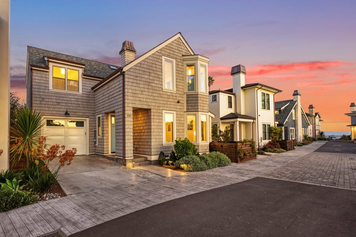 100 Bay Crest Road Santa Cruz, CA 95062 - Photo 2 of 62 a front view of a house with a yard