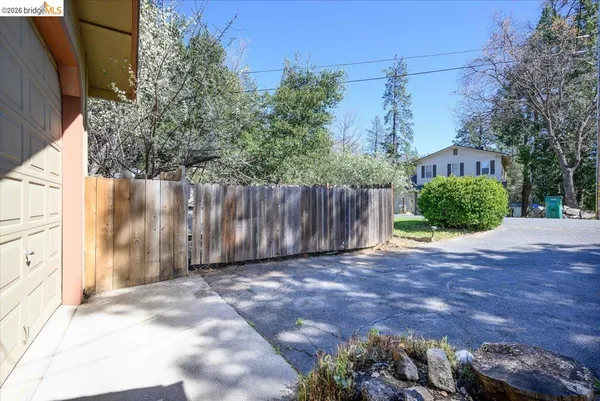 a view of outdoor space and yard
