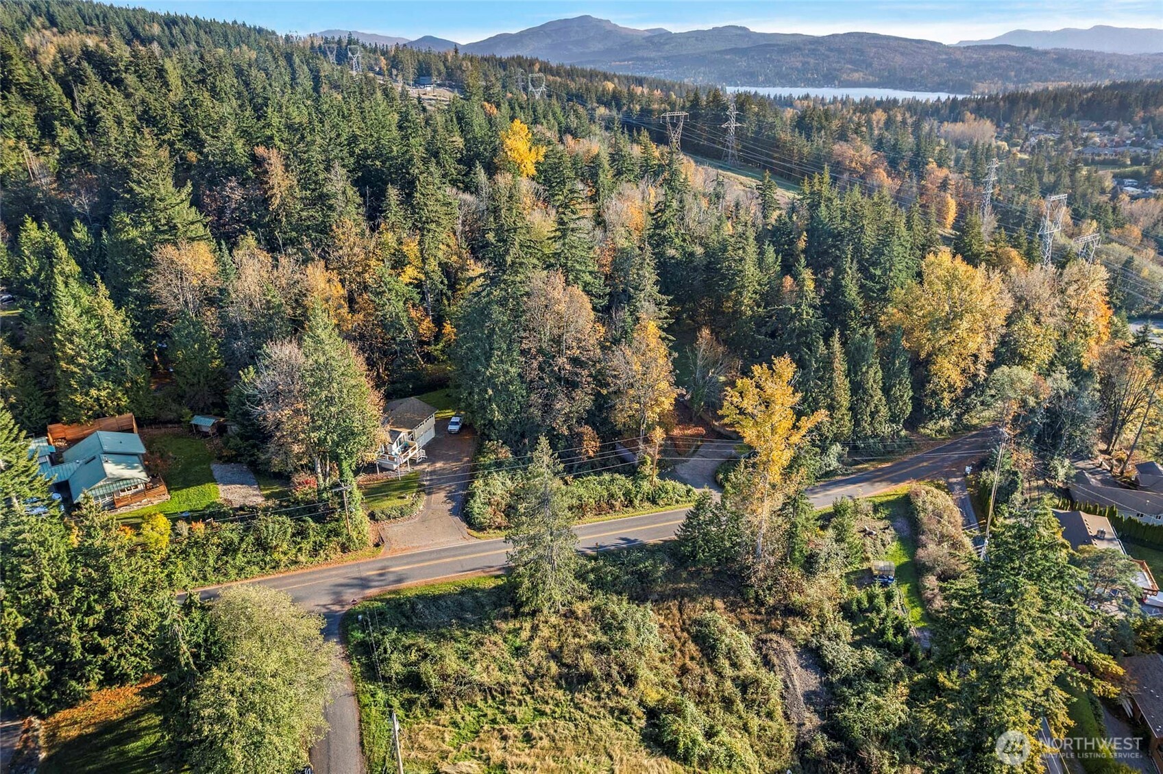 4121 Malachite Road Bellingham, WA 98226 - Photo 13 of 21 a view of a and covered mountains
