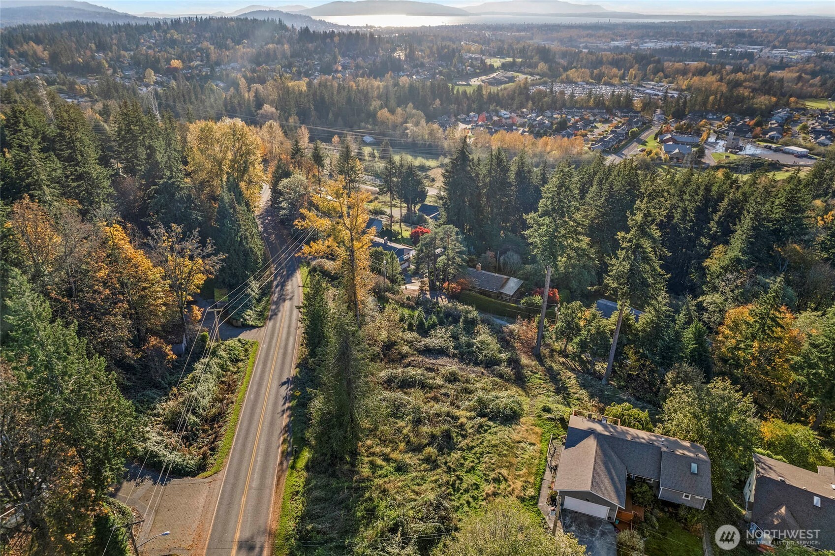 4121 Malachite Road Bellingham, WA 98226 - Photo 8 of 21 view of city and mountain