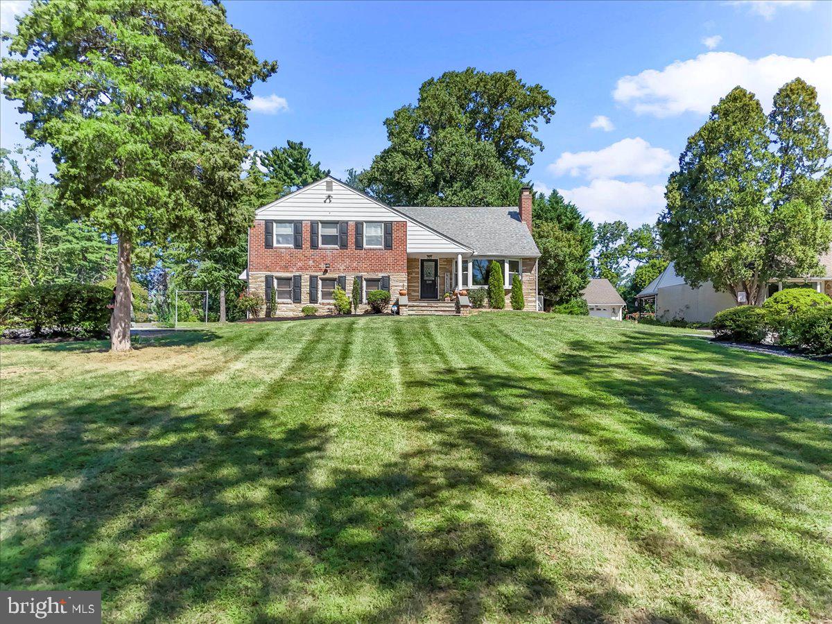 200 North State Road Springfield, PA 19064 - Photo 45 of 46 a view of a big house with a big yard and large trees