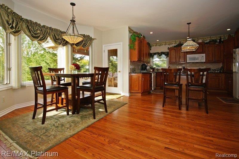 8619 Webster Hills Road Dexter, MI 48130 - Photo 9 of 25 Breakfast Nook with View!