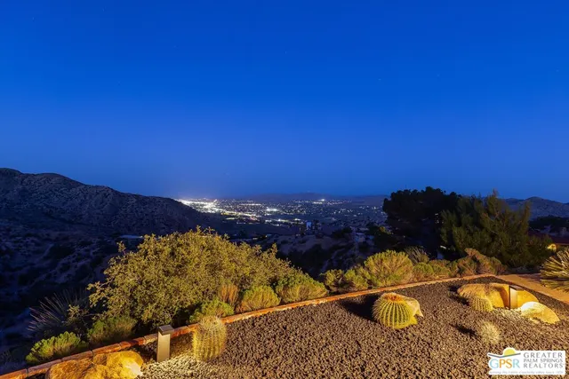 a view of outdoor space and city view