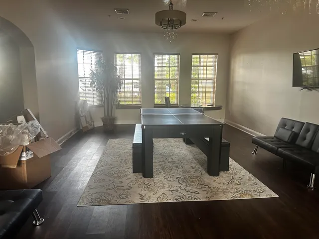 a room with natural light