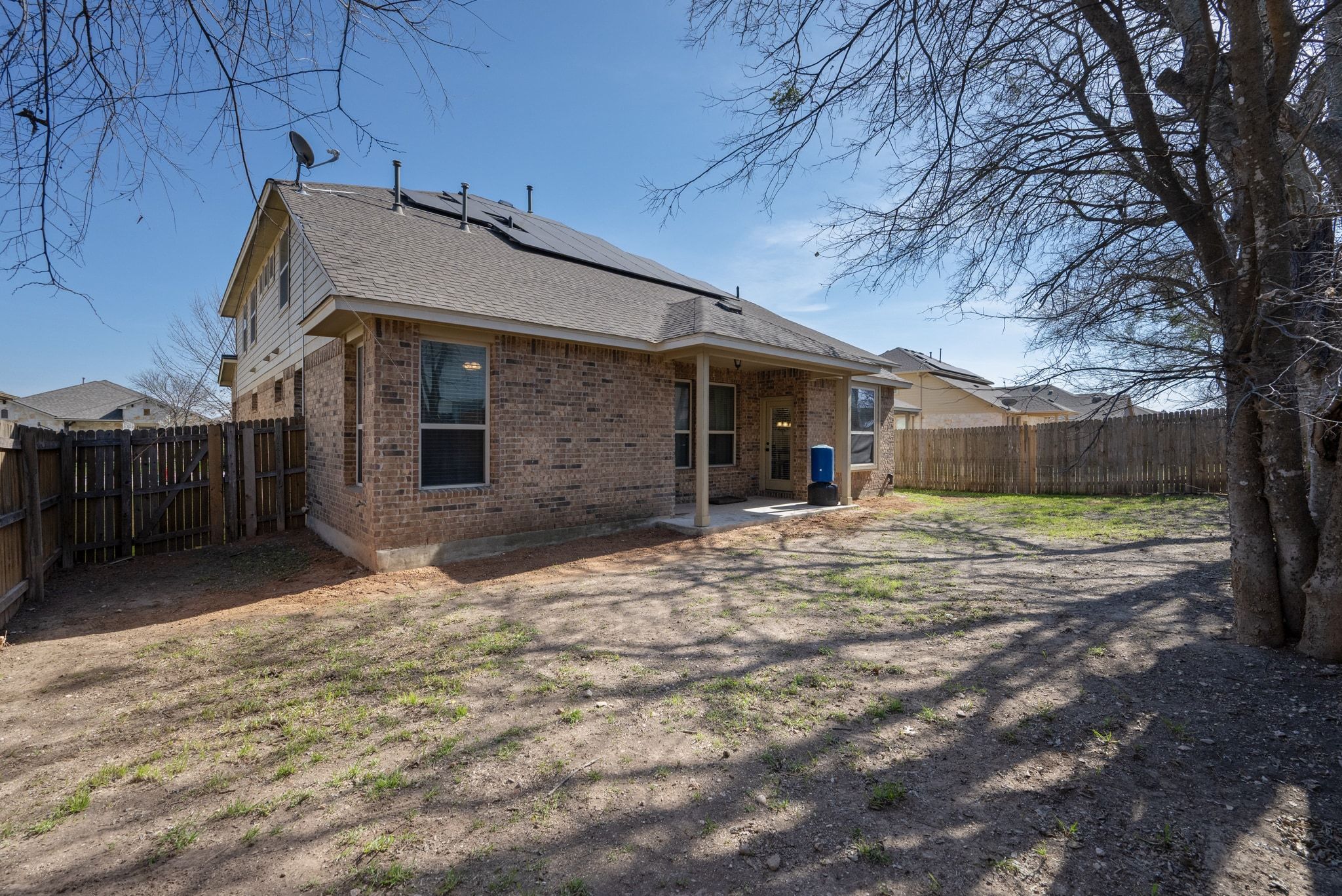 738 Palo Duro Loop Round Rock, TX 78664 - Photo 32 of 32 Large trees provide a canopy of shade during the Texas heat! Convenience is at your doorstep in this prime Round Rock location - with nearby HEB, retail, dining, RR ISD schools, and major thoroughfares.