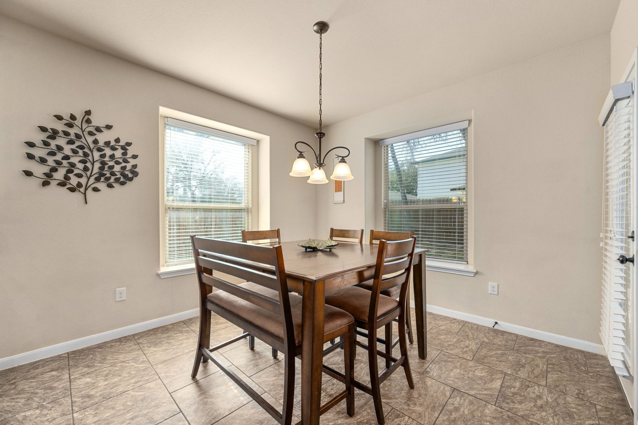 738 Palo Duro Loop Round Rock, TX 78664 - Photo 8 of 32 The dining area adjacent to the kitchen is generously sized.