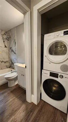 a kitchen with stainless steel appliances a stove and a refrigerator
