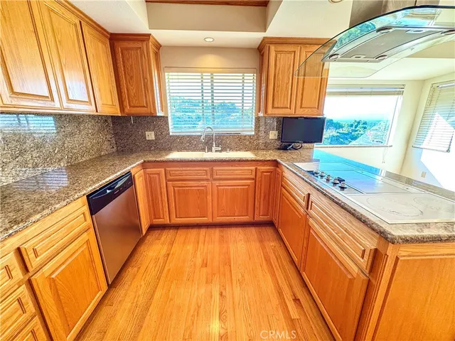 a view of front door