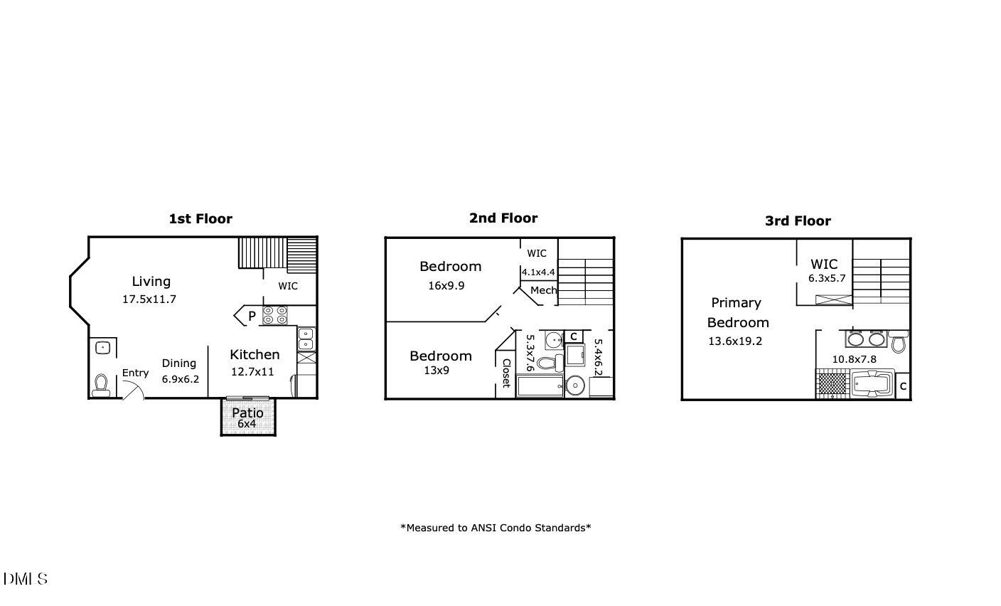 2831 Barrymore Street, Unit 107 Raleigh, NC 27603 - Photo 26 of 26 floor plan