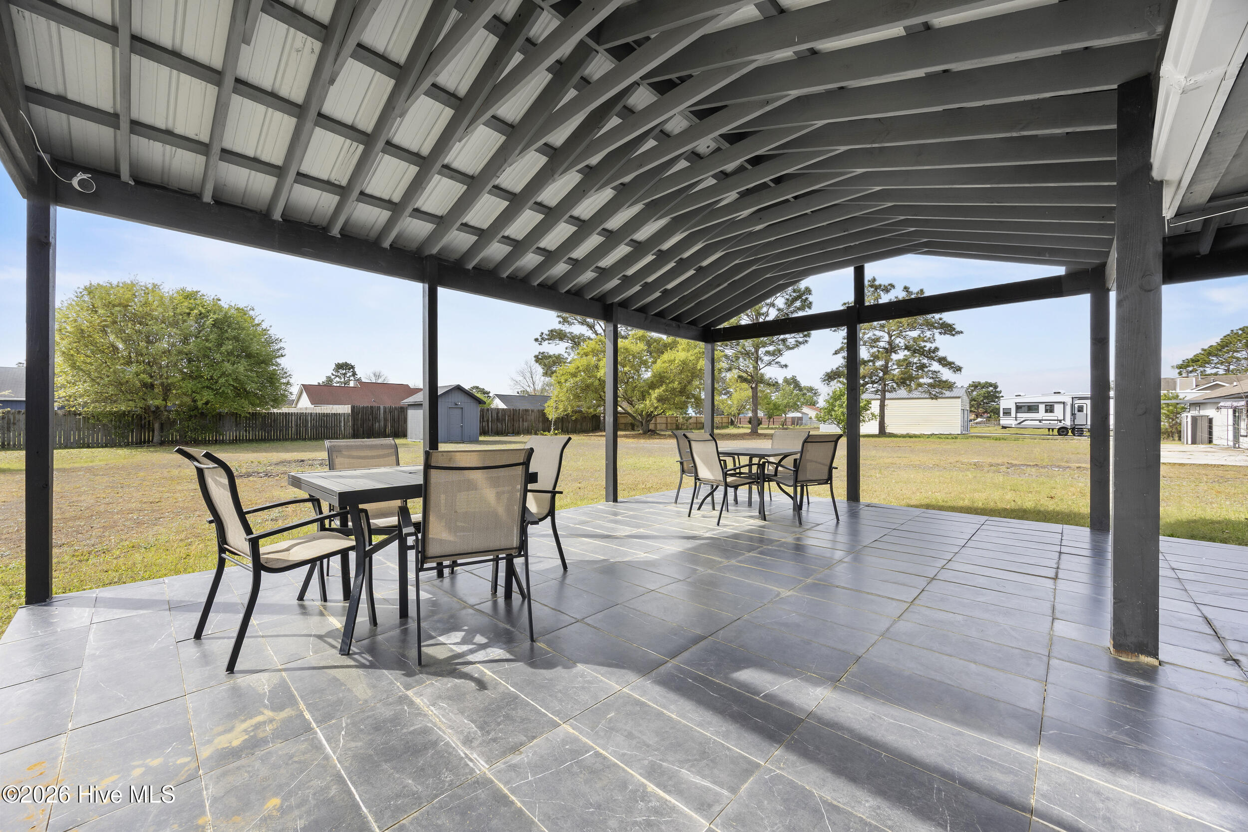 314 Dayrell Drive Hubert, NC 28539 - Photo 37 of 51 37_covered patio