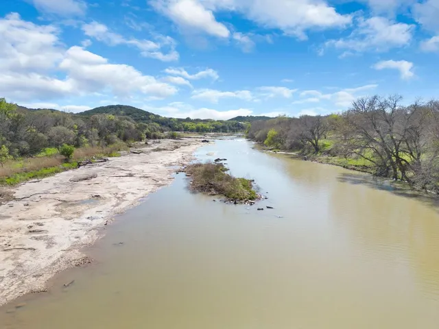 a view of lake with mountain