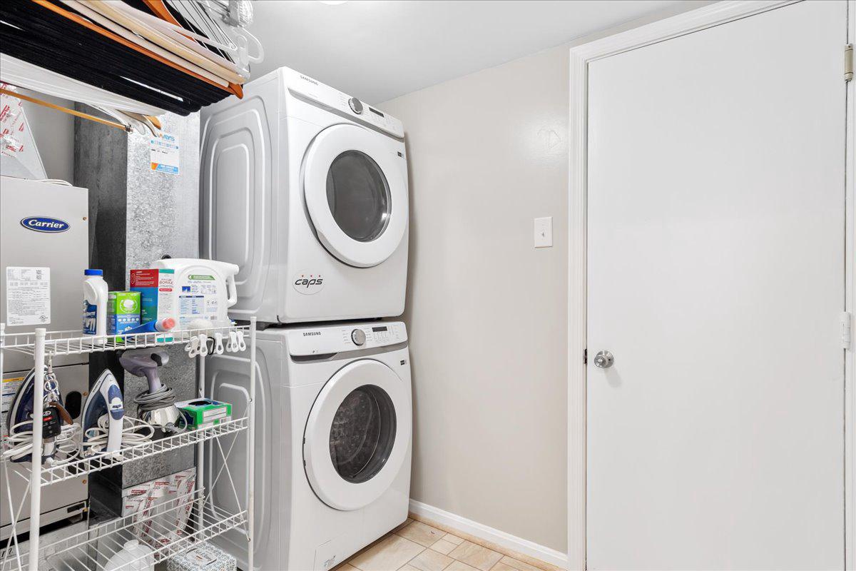 2610 Warren Way, Unit 37 Frederick, MD 21701 - Photo 20 of 42 a utility room with dryer and washer