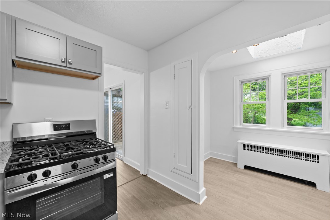 1409 Mayfield Ridge Road Mayfield Heights, OH 44124 - Photo 7 of 40 Eat-In Kitchen with Skylight