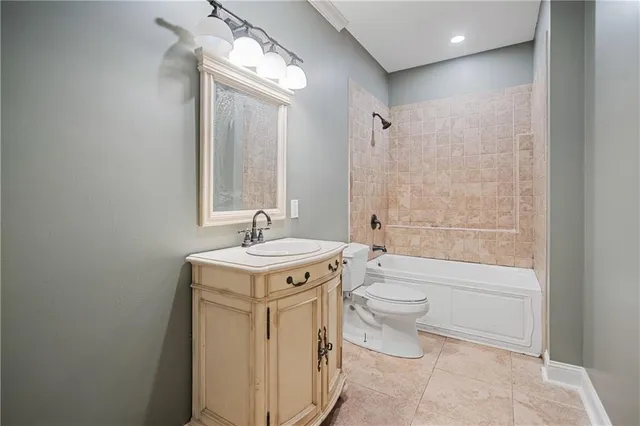 a view of balcony with wooden floor